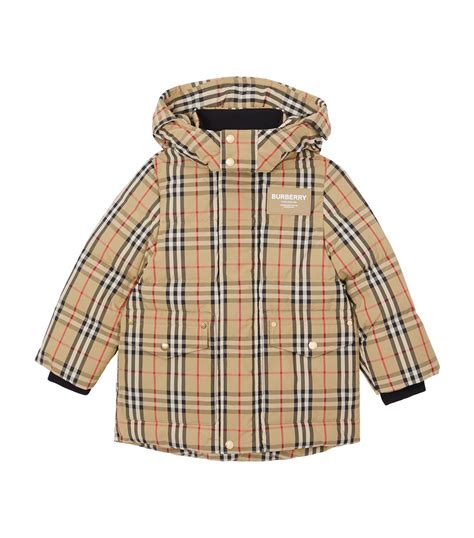 burberry long down and feather coat 12yrs old|Coats & Jackets Burberry for Kids .